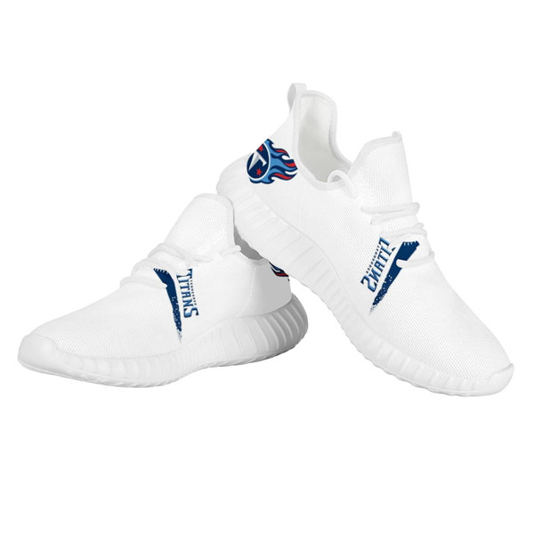 Women's Tennessee Titans Mesh Knit Sneakers/Shoes 003 Women's Tennessee Titans Mesh Knit Sneakers/Shoes 003